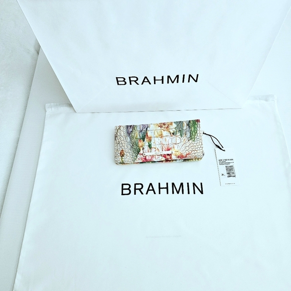NWT Brahmin SUCCULENT BLOOM Ady Wallet - Picture 4 of 11